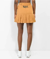 Daisy Street x Bratz Pleated Brown Skirt