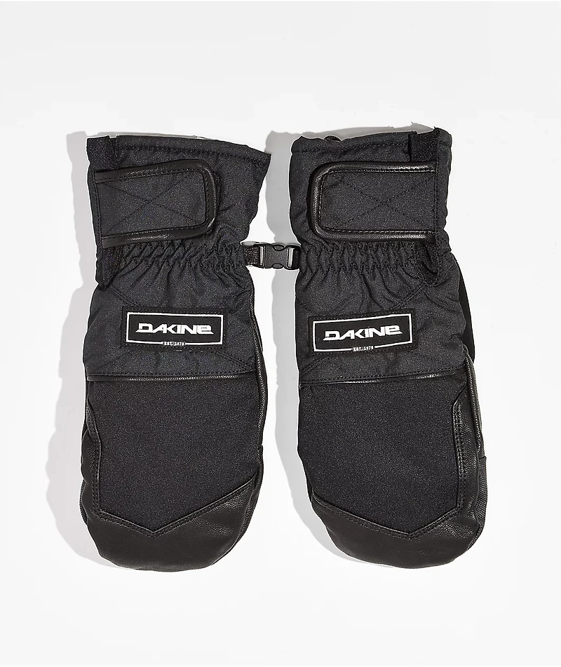Dakine Charger Black Snowboard Mittens