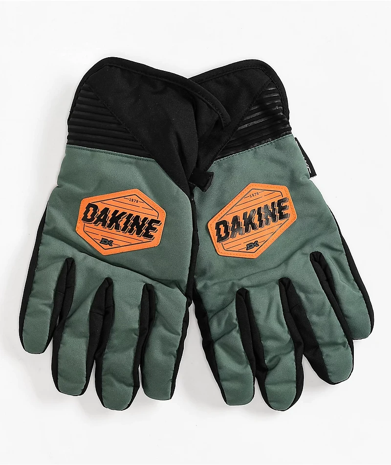 Dakine Crossfire Green Snowboard Gloves