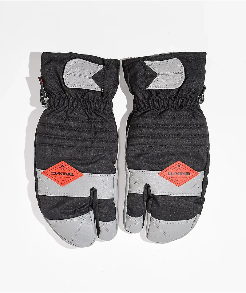 Dakine Fillmore Trigger Black & Grey Snowboard Mittens 2023