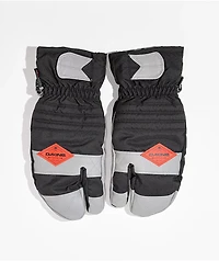 Dakine Fillmore Trigger Black & Grey Snowboard Mittens 2023