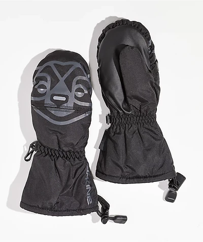 Dakine Kids Scrambler Black Snowboard Mittens