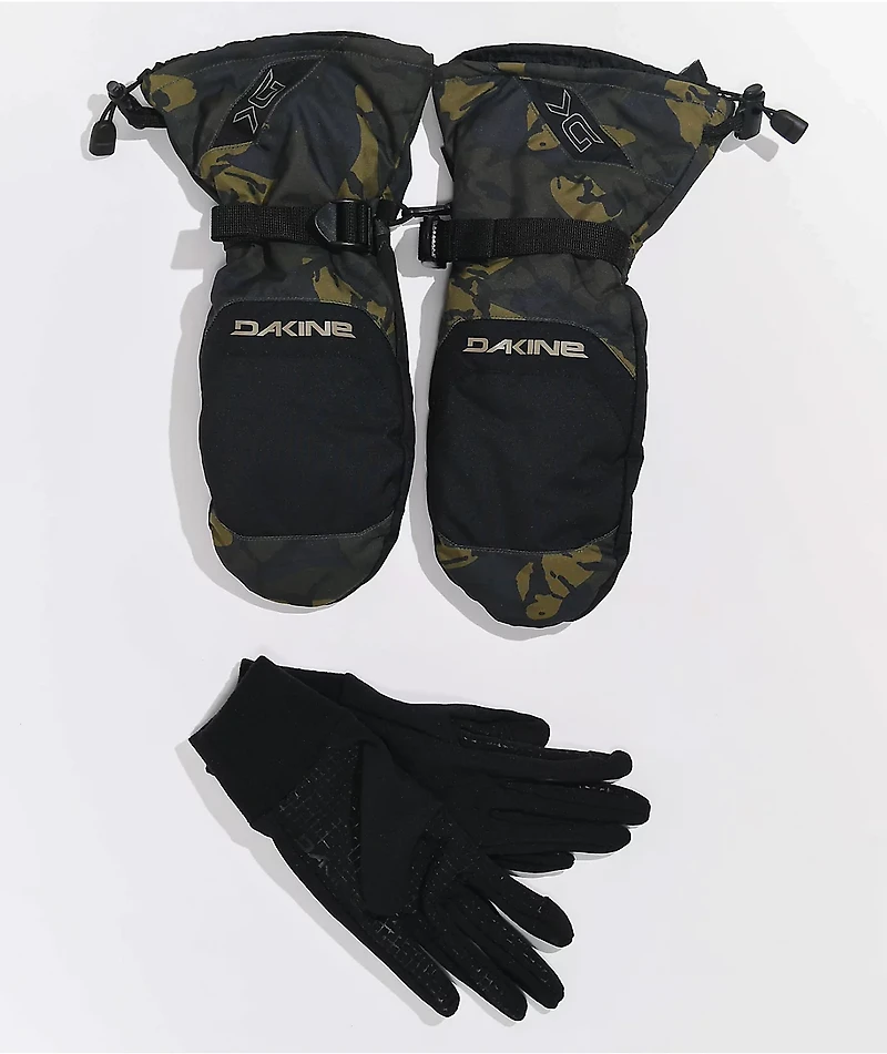 Dakine Scout Camo Snowboard Mittens