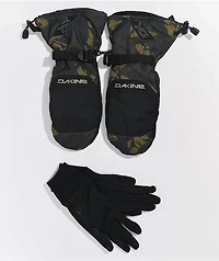 Dakine Scout Camo Snowboard Mittens