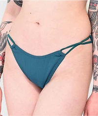 Damsel Amanda Green High Leg Bikini Bottom