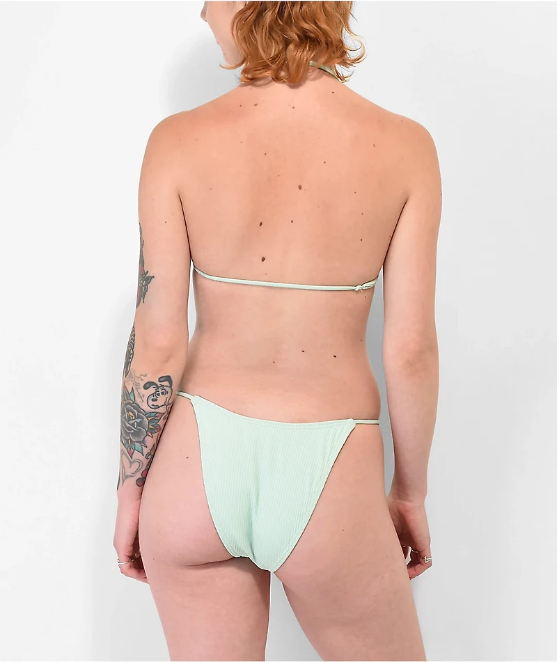 Damsel Cassie Mint Triangle Bikini Top