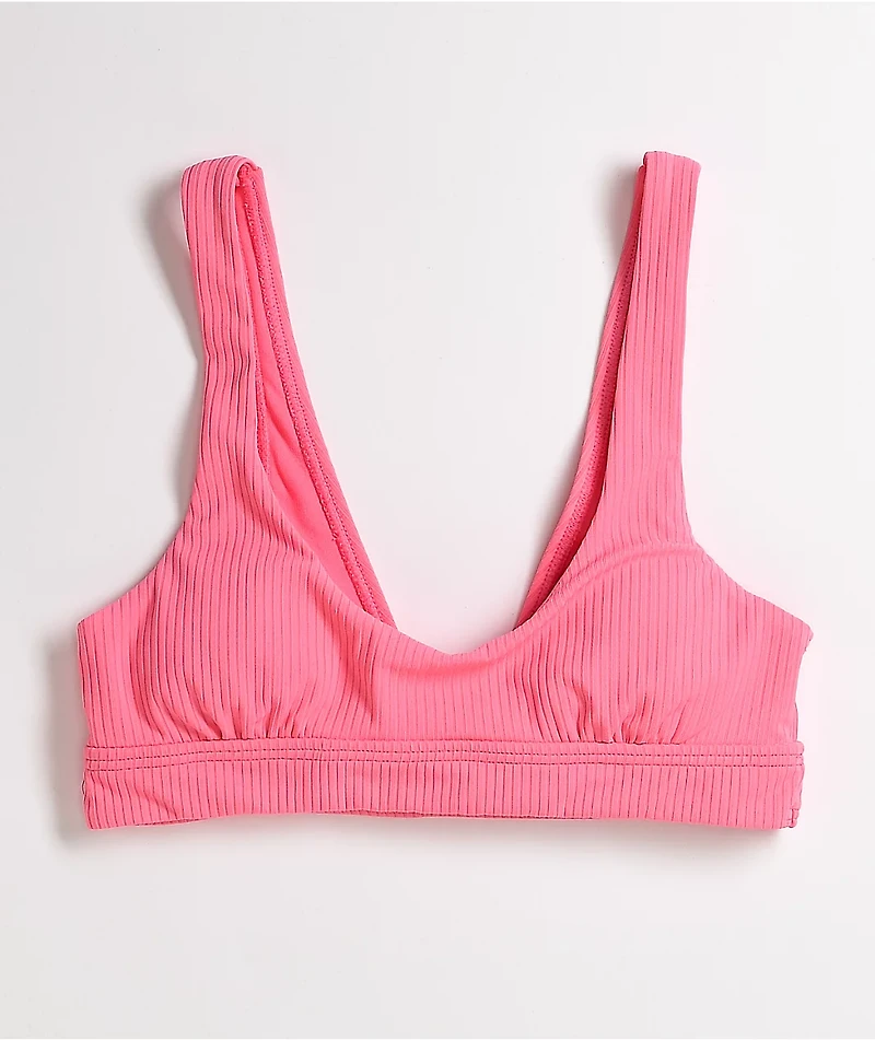 Damsel Lyssa Pink Sport Bikini Top