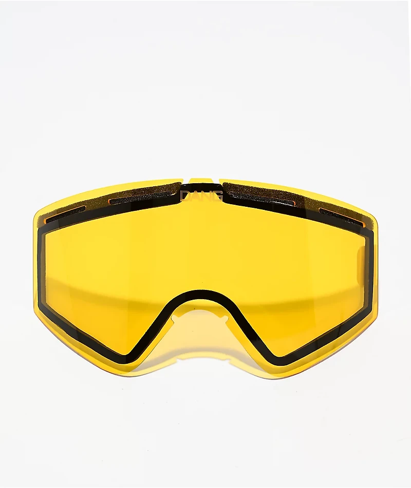 Dang McCurdy OG V.4 Happy Black & Fire Snowboard Goggles