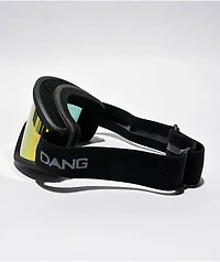 Dang OG V4 Matte Black & Fire Mirror Snowboard Goggles