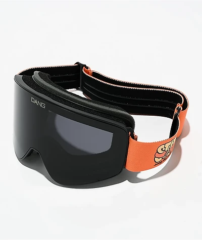Dang Shades x S.T.A.Y FL2.0 Magnet Tech Black Snowboard Goggles