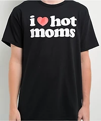 Danny Duncan I Heart Hot Moms Black T-Shirt
