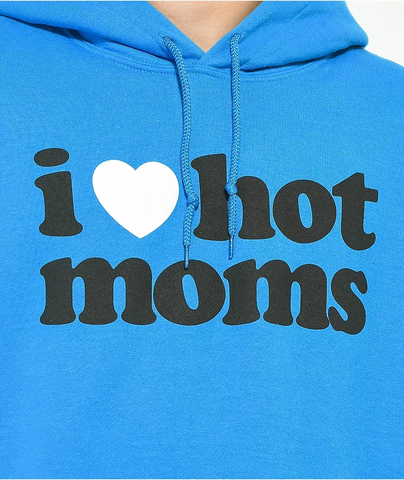 Danny Duncan I Heart Hot Moms Blue Hoodie