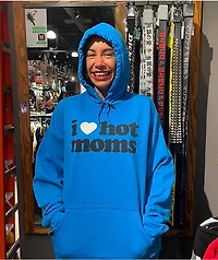 Danny Duncan I Heart Hot Moms Blue Hoodie