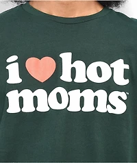 Danny Duncan I Heart Hot Moms Green T-Shirt