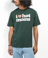 Danny Duncan I Heart Hot Moms Green T-Shirt
