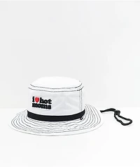 Danny Duncan I Heart Hot Moms White Bucket Hat