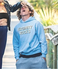 Danny Duncan Virginity Rocks Light Blue & White Hoodie