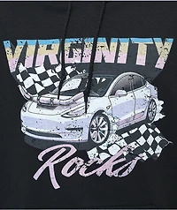 Danny Duncan Virginity Rocks Racing Black Hoodie