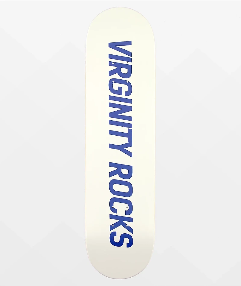Danny Duncan Virginity Rocks White & Blue 8.0" Skateboard Deck