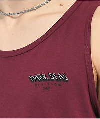 Dark Seas Breakout Burgundy Tank Top