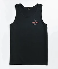 Dark Seas Corner Bar Black Tank Top