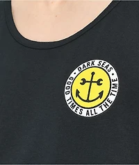 Dark Seas Good Vibes Black Tank Top