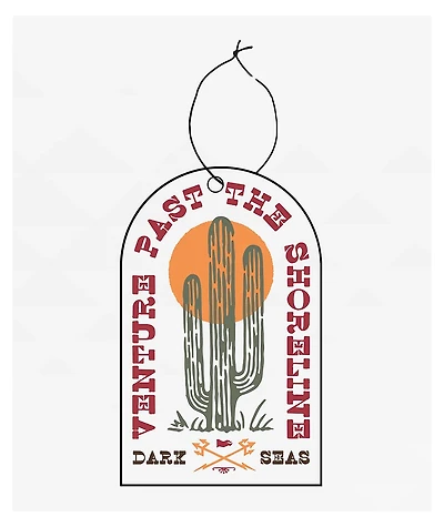 Dark Seas Saguaro Air Freshener
