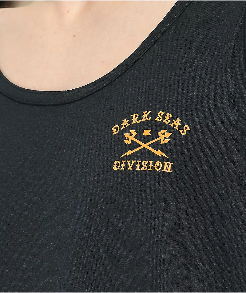 Dark Seas Take Over Black Tank Top