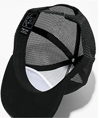 Dark Seas Thresher Black Trucker Hat