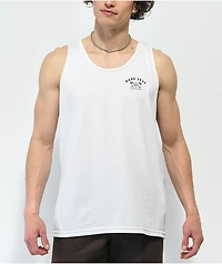 Dark Seas Trash Pick Up White Tank Top