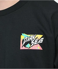 Dark Seas Wave Rave Black T-Shirt