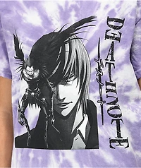 Death Note Light & Ryuk Purple Tie Dye T-Shirt