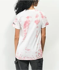 Death Note Panels Pink Tie Dye T-Shirt