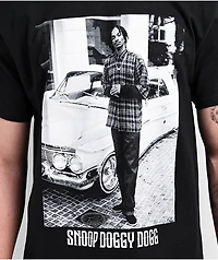 Death Row Snoop Dogg Photographic Black T-Shirt