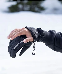 Deathgrip Ghoul Black Web Snowboard Gloves