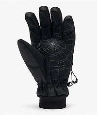 Deathgrip Ghoul Black Web Snowboard Gloves