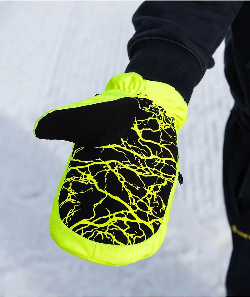 Deathgrip Ghoul Highlighter Snowboard Mittens