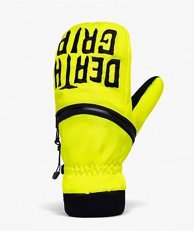 Deathgrip Ghoul Highlighter Snowboard Mittens