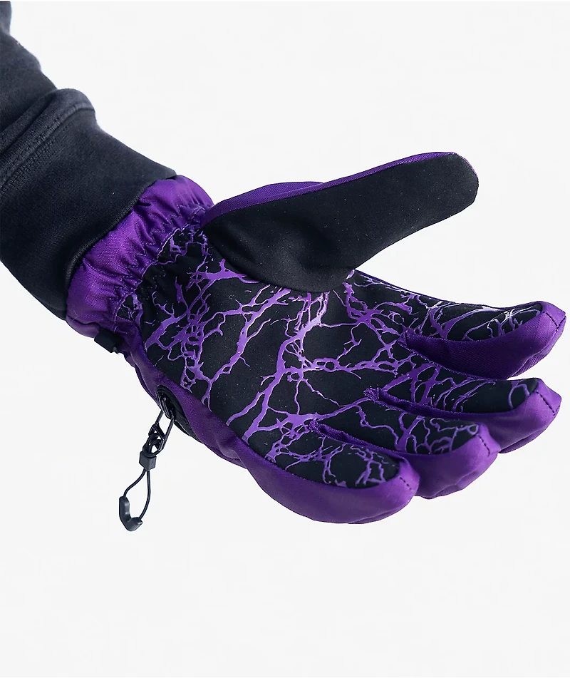 Deathgrip Ghoul Purple Snowboard Gloves
