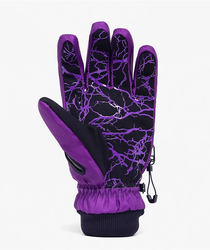Deathgrip Ghoul Purple Snowboard Gloves