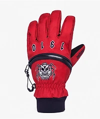 Deathgrip x 1910 Ghoul Red Snowboard Gloves
