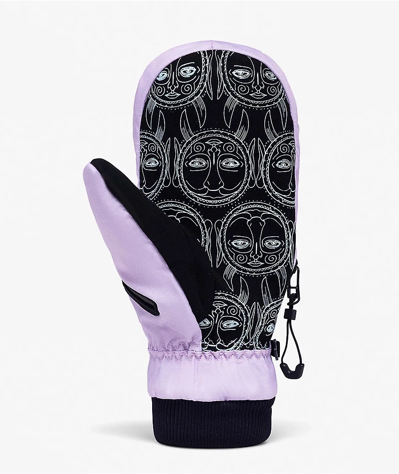 Deathgrip x Melodie Perrault Ghoul Purple Snowboard Mittens