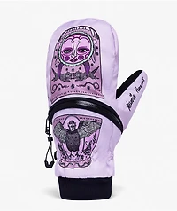 Deathgrip x Melodie Perrault Ghoul Purple Snowboard Mittens
