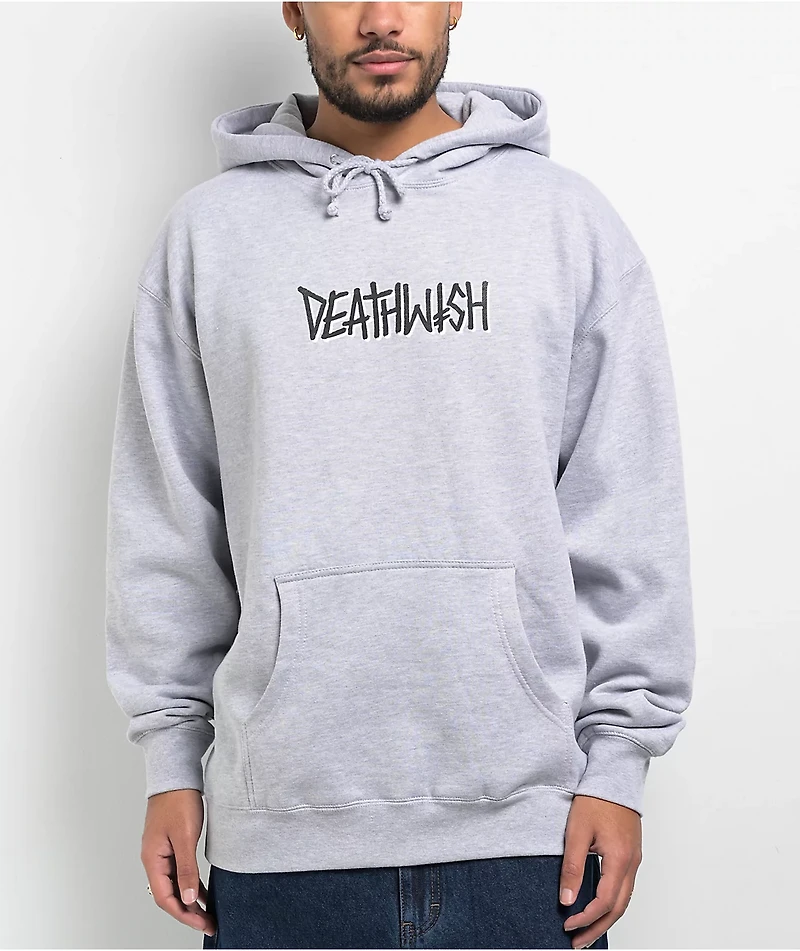 Deathwish Deathspray Grey Hoodie