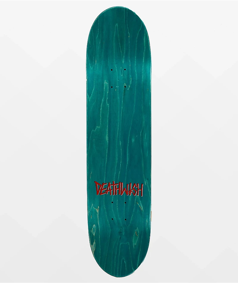 Deathwish Deathspray Red 8.0" Skateboard Deck