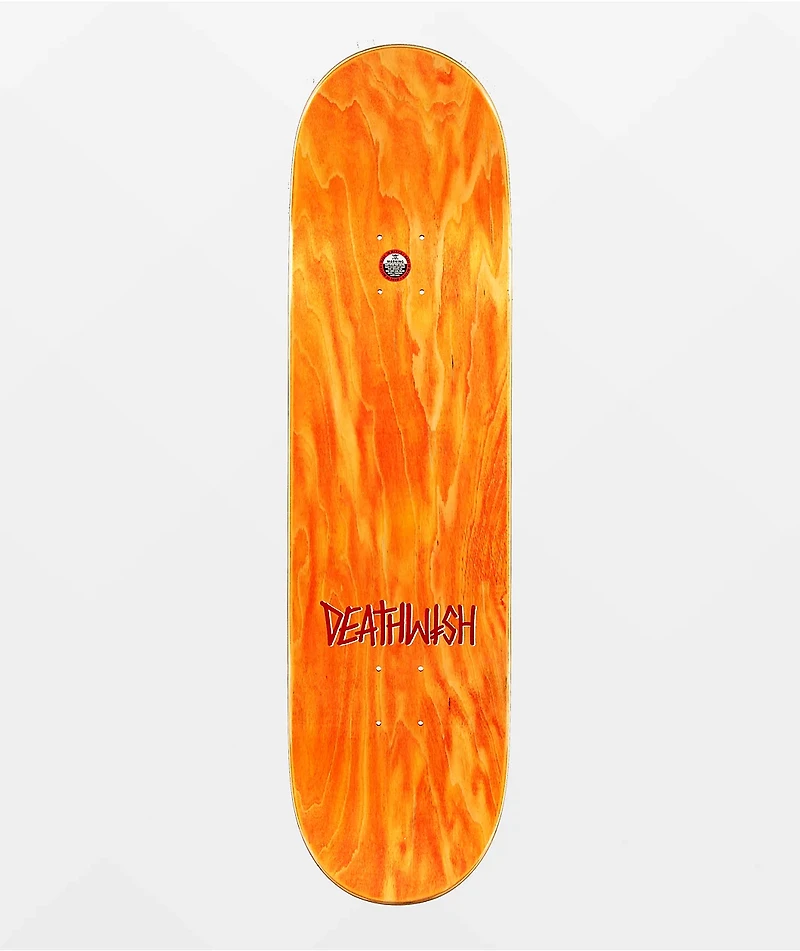 Deathwish Gang Logo 8.5" Navy & Red Skateboard Deck