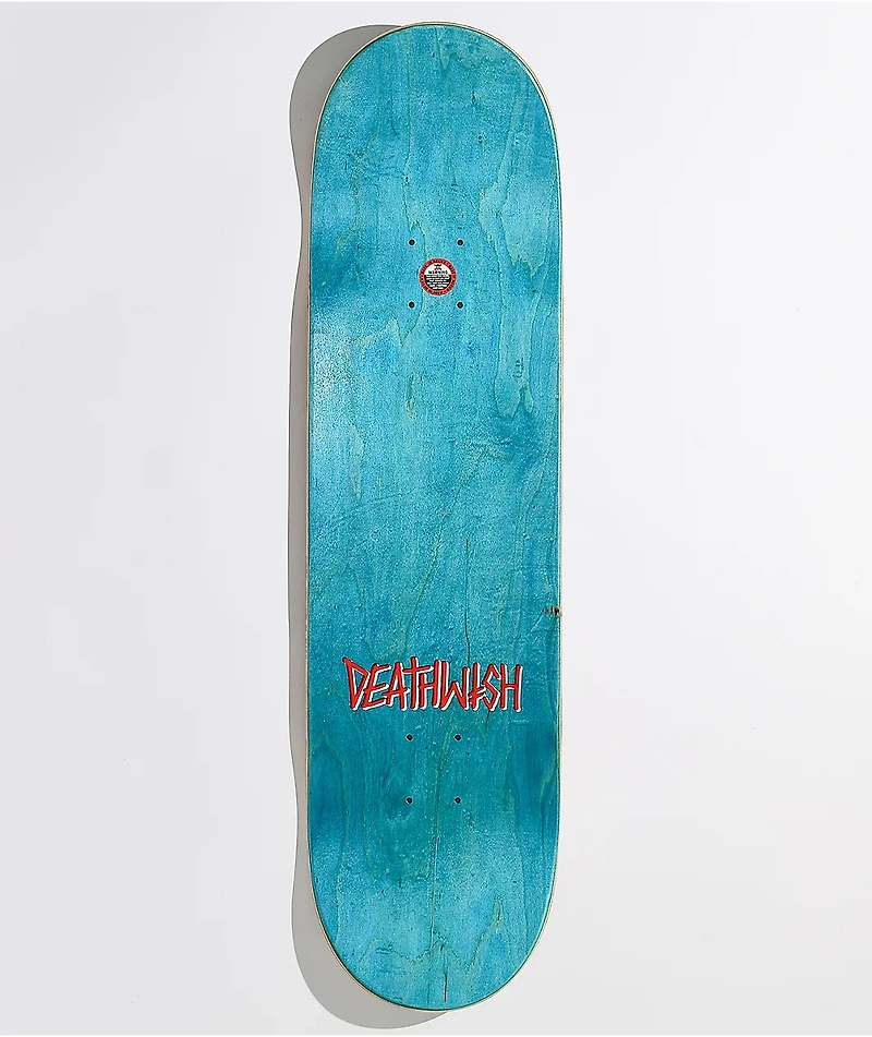 Deathwish Gang Logo Black & Red 8.625" Skateboard Deck