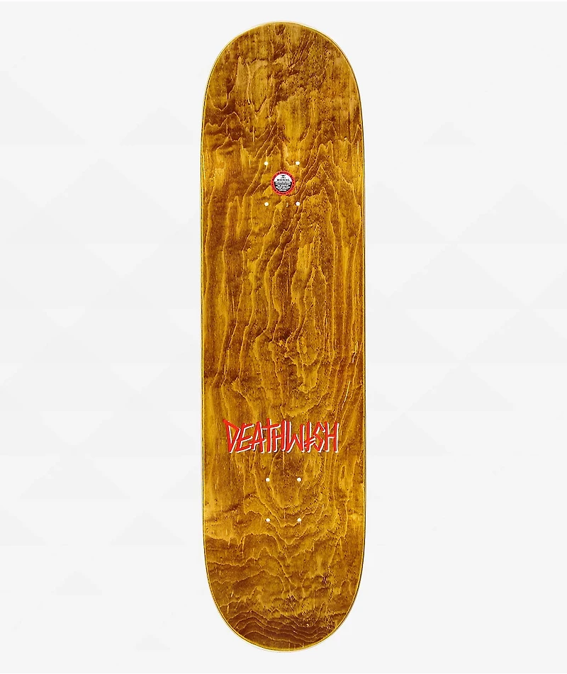 Deathwish Gang Logo Brains 8.5" Skateboard Deck
