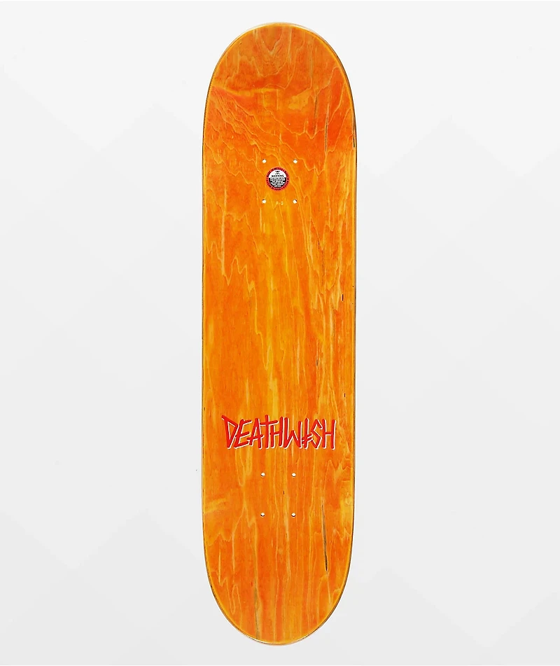 Deathwish Jamie Foy Seven Trumpets 8.0" Skateboard Deck