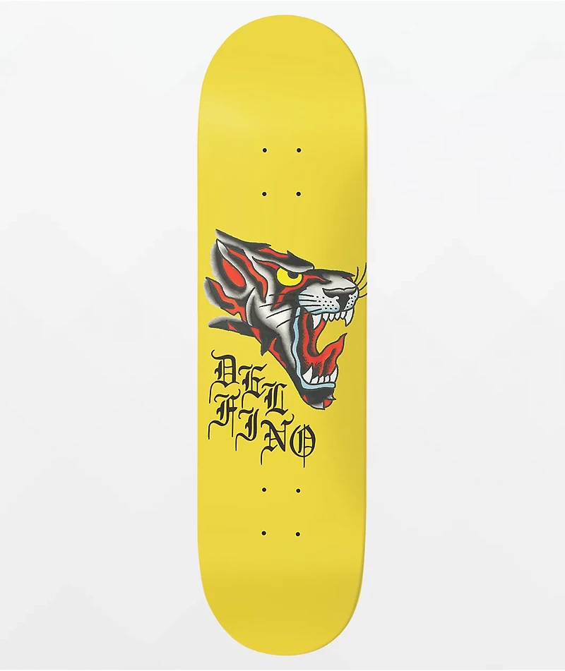Deathwish Pedro Delfino Seven Trumpets 8.125" Skateboard Deck